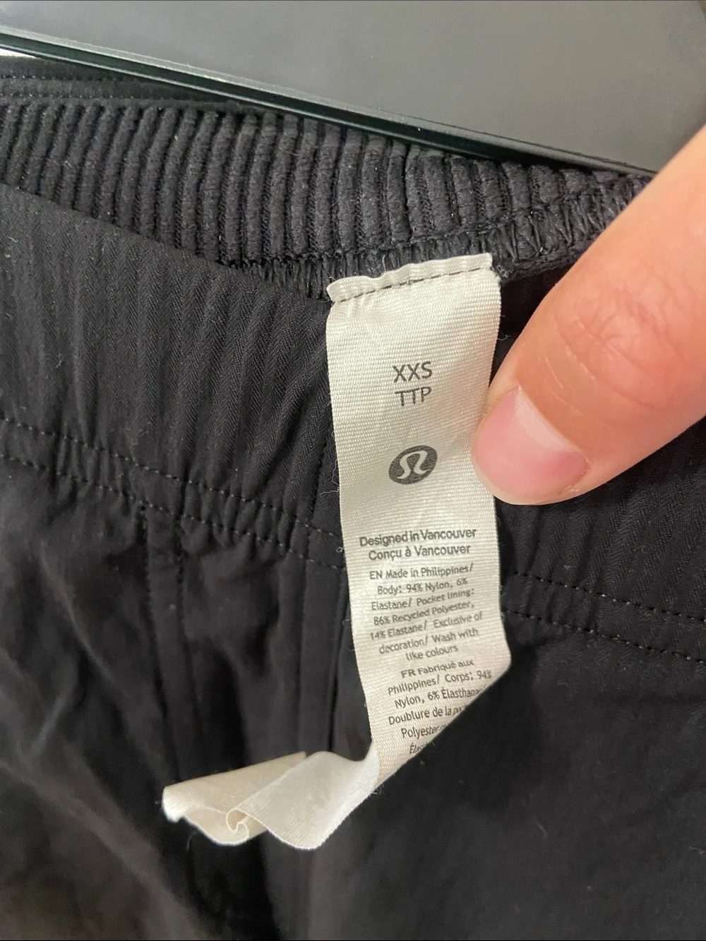 Lululemon Dance Studio Pants Slim Fit High Rise Black